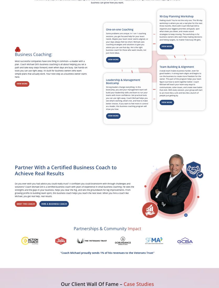 Michael Dill, ActionCOACH business coach